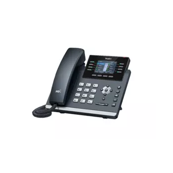 VoIP-телефон Yealink SIP-T44W, 12 SIP-аккаунтов, цветной дисплей, PoE, черный (SIP-T44W)