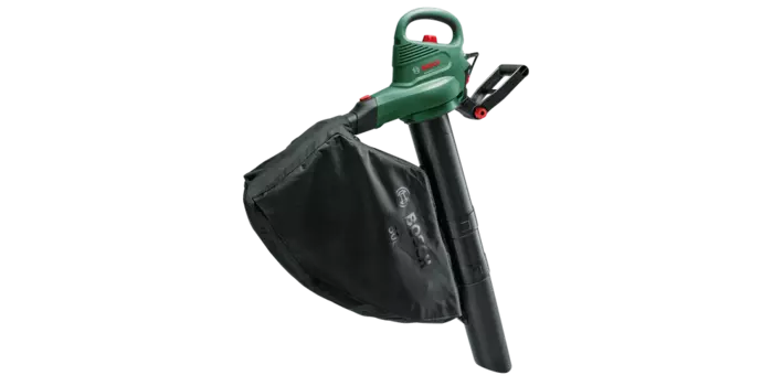 Воздуходувка-пылесос BOSCH UniversalGardenTidy 3000, сетевая, объем мусоросборника 45л., всасывание, обдув, 4.7кг (06008B1001)