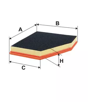 Воздушный фильтр FILTRON, панельный для BMW (AP 0327)