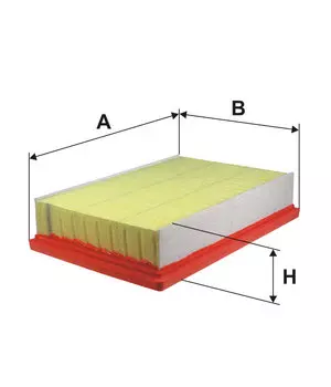 Воздушный фильтр FILTRON, панельный для Chevrolet (AP 1099)