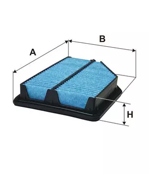 Воздушный фильтр FILTRON, панельный для Honda (AP 1051)