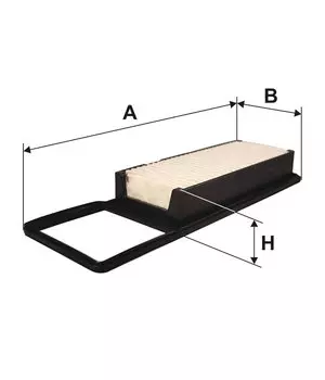 Воздушный фильтр FILTRON, панельный для Honda (AP 1061)