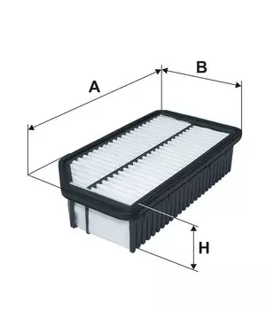 Воздушный фильтр FILTRON, панельный для Hyundai, Kia (AP 1077)