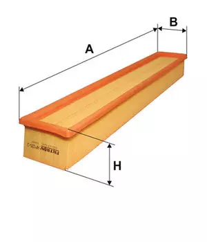 Воздушный фильтр FILTRON, панельный для Mercedes (AP 0353)