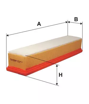 Воздушный фильтр FILTRON, панельный для Nissan, Renault (AP 1346)