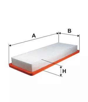 Воздушный фильтр FILTRON, панельный для Peugeot (AP 1964)
