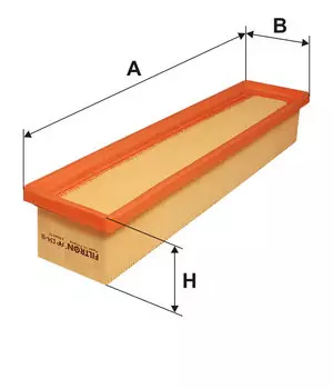 Воздушный фильтр FILTRON, панельный для Renault (AP 1348)