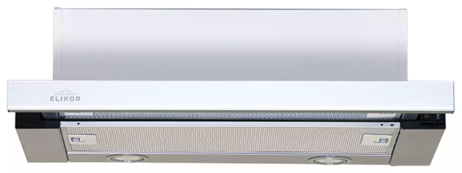 Вытяжка встраиваемая Elikor Интегра Glass 50Н-400-В2Д, серебристый (КВ II М-400-50-248)
