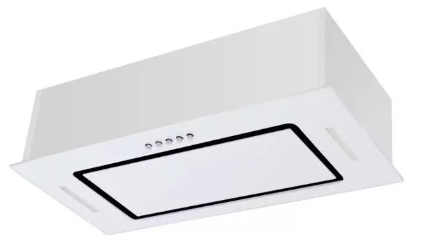 Вытяжка встраиваемая HOMSAIR CROСUS CROСUS PUSH 52 Glass White, белый (HOMSAir CROCUS PUSH 52 Glass White)
