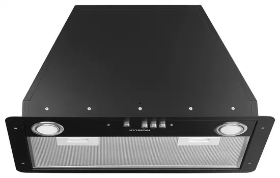Встраиваемая вытяжка Hyundai HBB 6035 BK, черный (1543634)