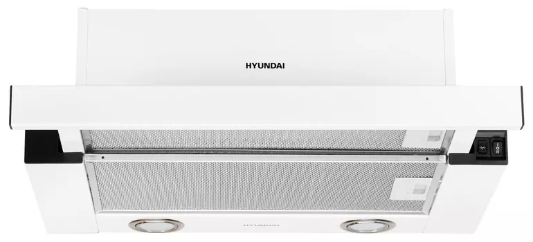 Встраиваемая вытяжка Hyundai HBH 5232 W, белый (1543637)