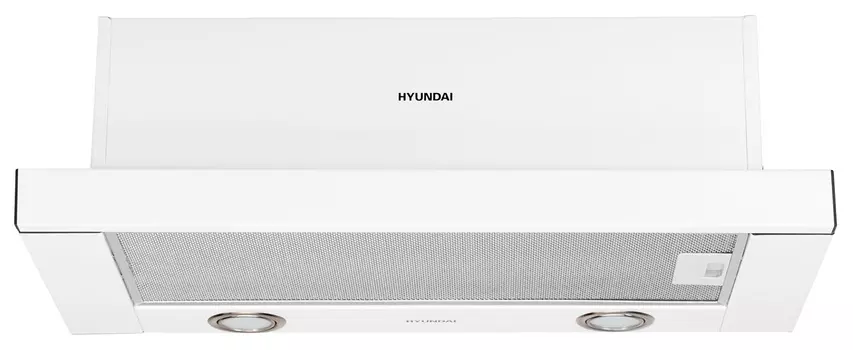 Встраиваемая вытяжка Hyundai HBH 6232, белый (1543647)