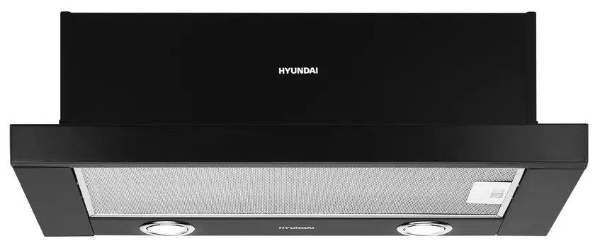 Встраиваемая вытяжка Hyundai HBH 6232 BK, черный (1543638)