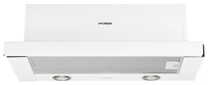 Встраиваемая вытяжка Hyundai HBH 6236 WG, белый (1543649)
