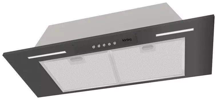 Встраиваемая вытяжка KORTING KHI 9931 N, серебристый/черный (KHI 9931 N)