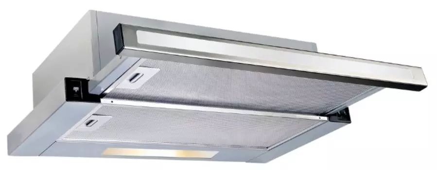 Встраиваемая вытяжка KORTING KHP KHP 6637 GWX, серебристый (KHP 6637 GWX)
