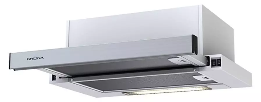 Встраиваемая вытяжка KRONA Kamilla 500, нержавеющая сталь (7593)