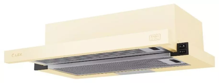 Вытяжка встраиваемая Lex Hubble 600 Ivory, бежевый (CHAT000054)