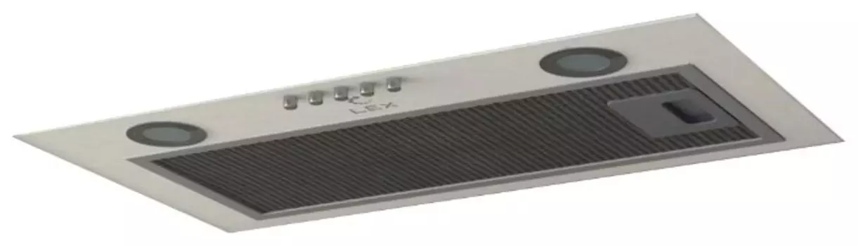 Вытяжка встраиваемая Lex GS Bloc P 600 WH, белый (CHTI000321)