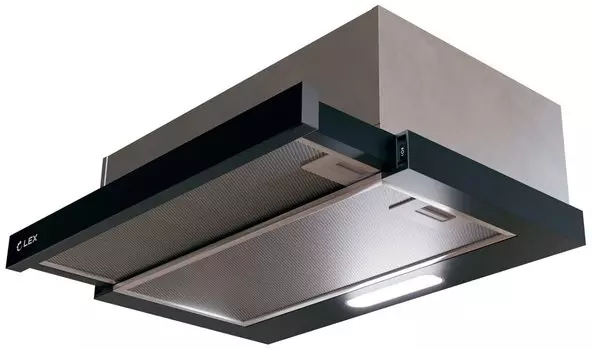 Вытяжка встраиваемая Lex Honver 500 black, черный (TRHI000004)