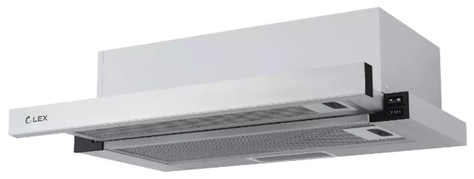 Вытяжка встраиваемая Lex Hubble 2M 600, серебристый (CHAT000038)