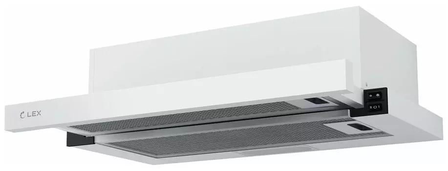 Вытяжка встраиваемая Lex Hubble 500 WH, белый (CHAT000030)