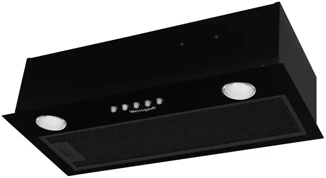 Встраиваемая вытяжка WEISSGAUFF ALPHA 45 PB BL, черный (429 828)