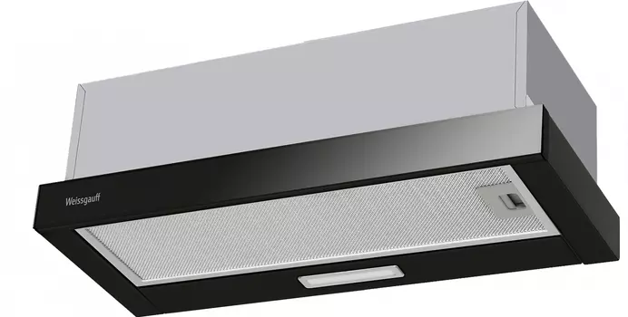 Встраиваемая вытяжка WEISSGAUFF TEL 05 1M BL, черный (TEL 05 1M BL)