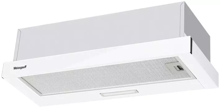 Встраиваемая вытяжка WEISSGAUFF TEL 06 2M WH, белый (417 300)
