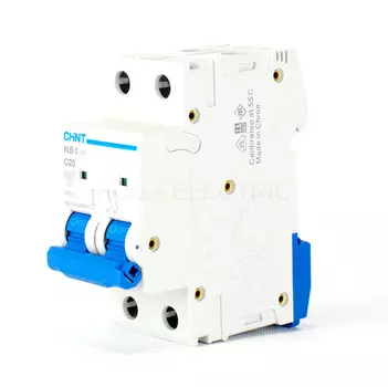 Выключатель автоматический CHINT 179661 двухполюсный (2P/2П) 25А C 6кА (179661)