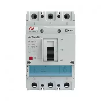 Выключатель автоматический EKF AV POWER-1/3 трехполюсный (3P/3П) 40А 35 кА (mccb-13-40-TR-av)
