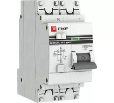 Выключатель автоматический EKF DA32-63-30-pro PROxima 1P+N 63А C 4.5кА (DA32-63-30-pro)