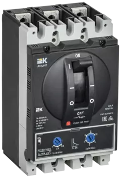 Выключатель автоматический IEK AR-MCCB-3D-035-0160А-ATUC Armat трехполюсный (3P/3П) 160А D 35kA (AR-MCCB-3D-035-0160А-ATUC)