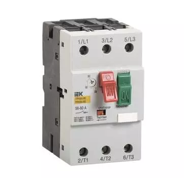 Выключатель автоматический IEK ПРК64-40 трехполюсный (3P/3П) 40А 0 (DMS22-40)