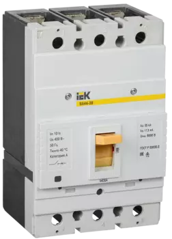 Выключатель автоматический IEK ВА44-39 трехполюсный (3P/3П) 630А 35kA (SVT50-3-0630-35)