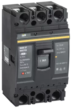 Выключатель автоматический IEK ВА88-37 трехполюсный (3P/3П) 400А 35kA (SVA40-3-0400-02)