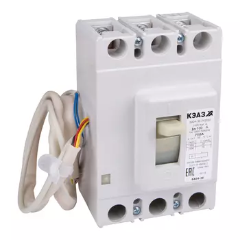 Выключатель автоматический КЭАЗ ВА04-36-341810-200А-1250-690AC-НР24АC/DC--УХЛ3-КЭАЗ трехполюсный (3P/3П) 200А 20 ка (218125)