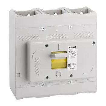 Выключатель автоматический КЭАЗ ВА51-39-340010 трехполюсный (3P/3П) 400А 40кА (220772)
