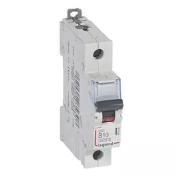 Выключатель автоматический Legrand DX3 однополюсный (1P/1П) 10А B 10кА (407430)