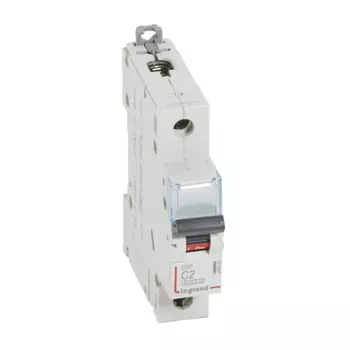 Выключатель автоматический Legrand DX3 однополюсный (1P/1П) 2А C 6kA/10kA (407663)