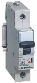 Выключатель автоматический Legrand TX3 однополюсный (1P/1П) 25А C 6кА (403918)