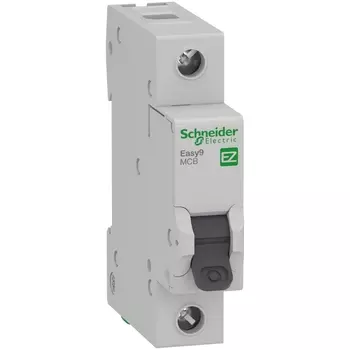 Выключатель автоматический Schneider Electric Easy9 однополюсный (1P/1П) 10А C 4.5кА (EZ9F34110)