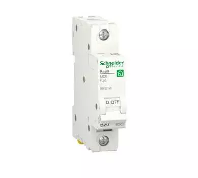 Выключатель автоматический Schneider Electric однополюсный (1P/1П) 40А B 6кА (R9F02140)