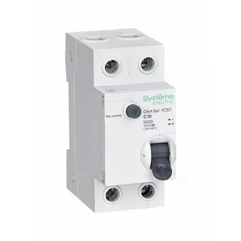 Выключатель автоматический Systeme Electric C9D34610 1P+N 10А C 4.5кА (C9D34610)