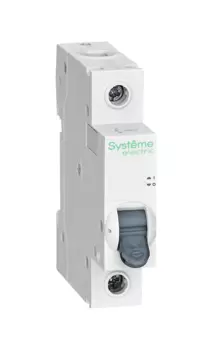 Выключатель автоматический Systeme Electric C9F34140 City9 Set однополюсный (1P/1П) 40А C 4.5кА (C9F34140)