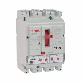 Выключатель автоматический YON MD160H-MR трехполюсный (3P/3П) 160А 65 кА (MD160H-MR)
