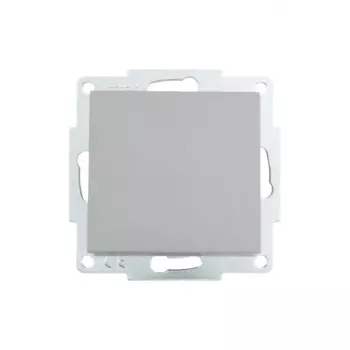 Выключатель LEZARD VESNA 742-3588-100, 1кл., скрытый монтаж, механизм без накладки и рамки, платина (742-3588-100)