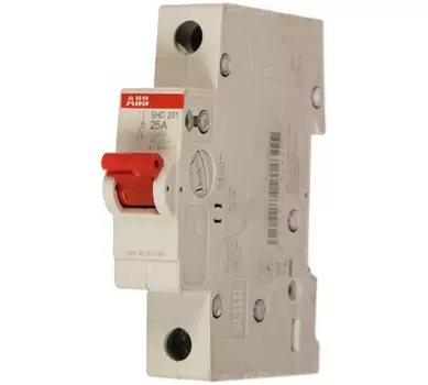 Выключатель нагрузки 1P 25A, ABB SHD201/25 (2CDD271111R0025)