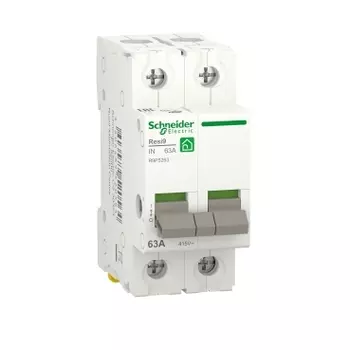 Выключатель нагрузки 2P 63A, Schneider Electric Resi9 R9PS263 (143494)