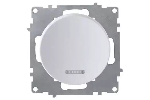 Выключатель ONEKEYELECTRO 1E31701300 , 1кл., скрытый монтаж, в сборе, белый (2172778)
